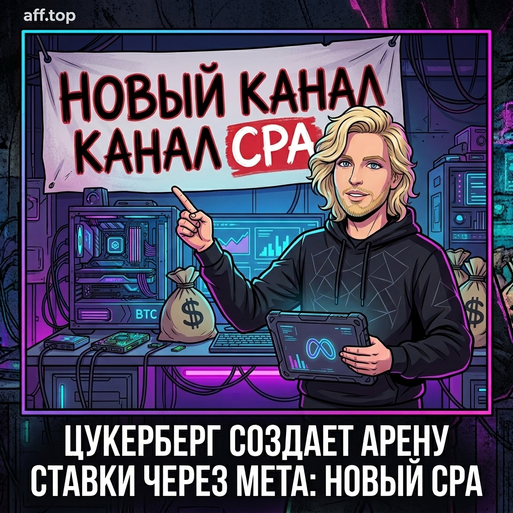 Цукерберг создаст свой аналог Polymarket - платформу Arena