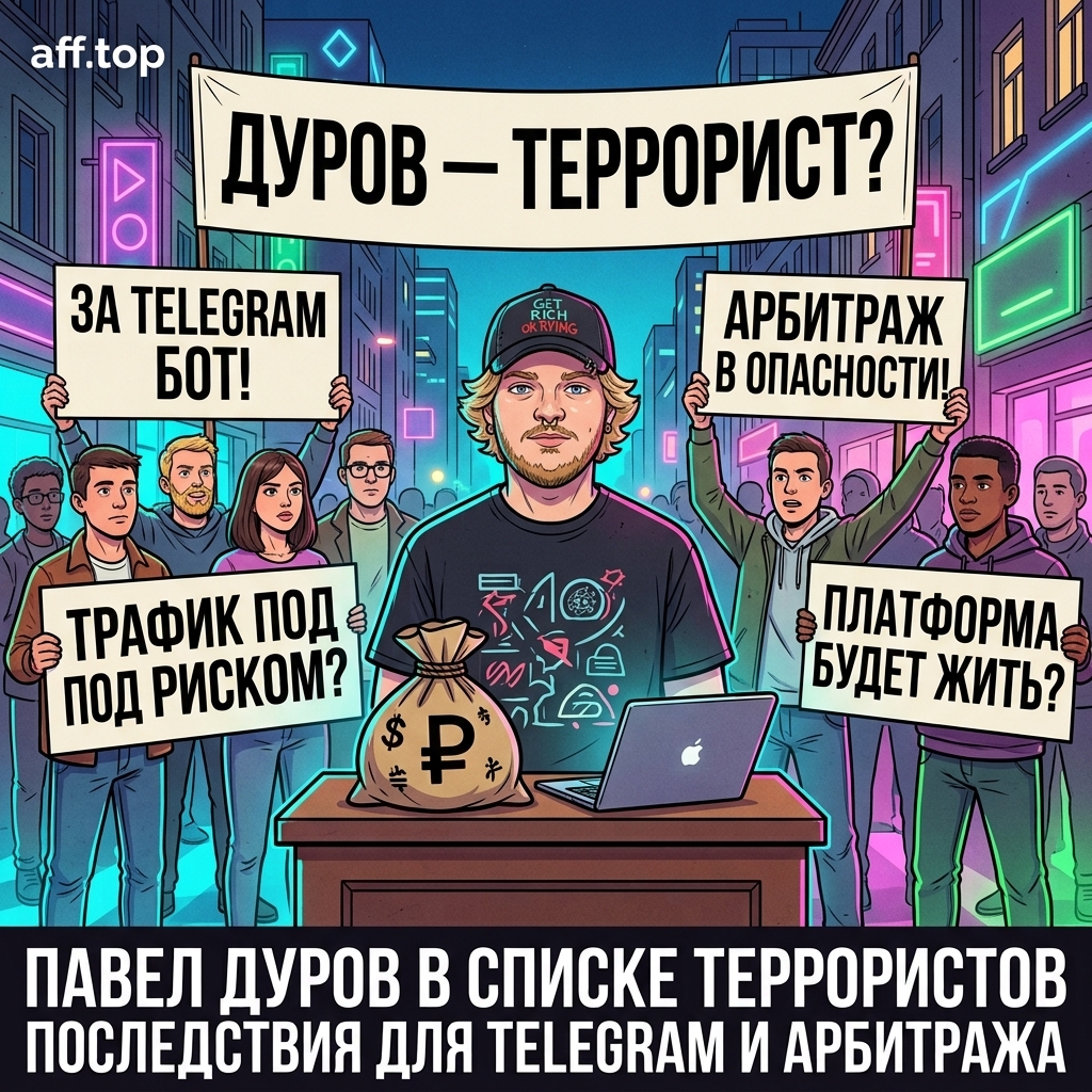 Павла Дурова официально внесли в список террористов