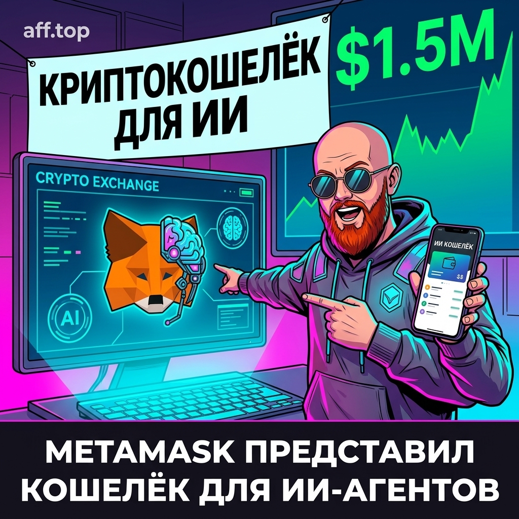 Metamask представил свою криптокошелёк для ИИ