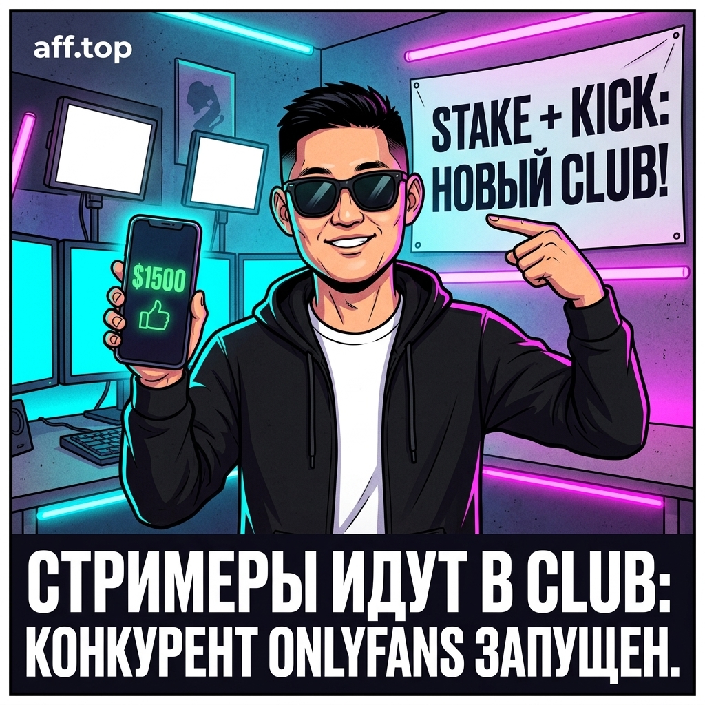 Stake совместно с Kick создали аналог Onlyfans - Club
