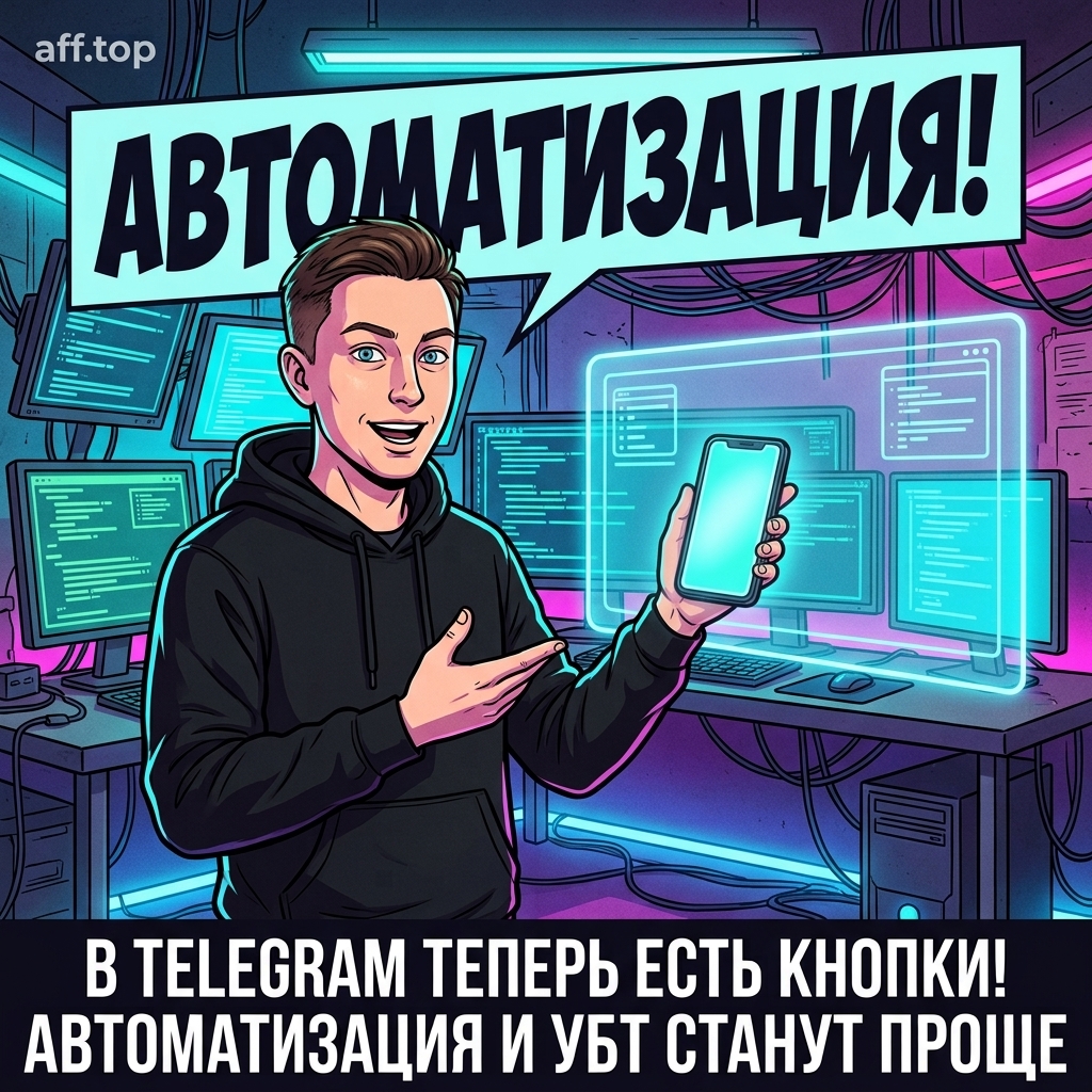 Telegram добавил кнопки в сообщения