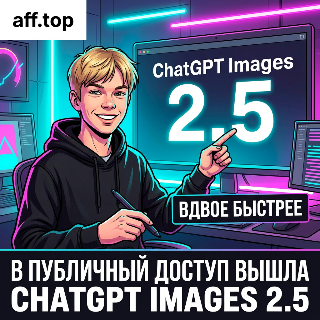 В публичный доступ вышла ChatGPT Images 2.5