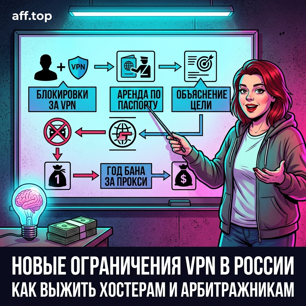Доступ к российским серверам будут блокировать за VPN