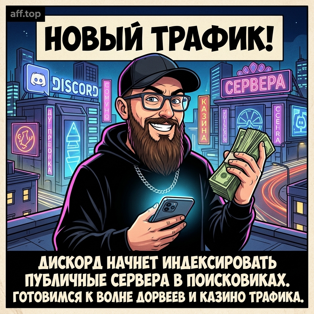 Сервера Discord начнут индексироваться